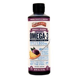 Barlean's Omega Swirl Fish Oil - Ultra High Potency Passion Pineapple 16 fl.oz