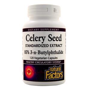 Natural Factors Celery Seed Standardized Extract  120 vcaps