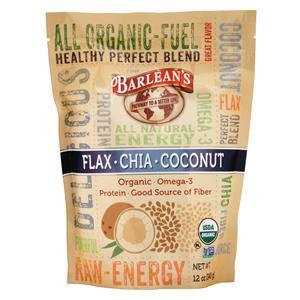 Barlean's Flax - Chia - Coconut  12 oz