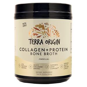Terra Origin Collagen+Protein Bone Broth Vanilla 16.43 oz