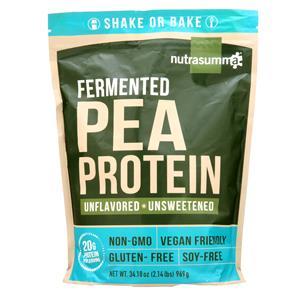 Nutrasumma Fermented Pea Protein Unflavored - Unsweetened 2.14 lbs