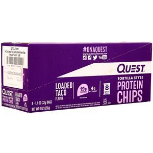 Quest Nutrition Quest Chips Loaded Taco Tortilla Style 8 pckts