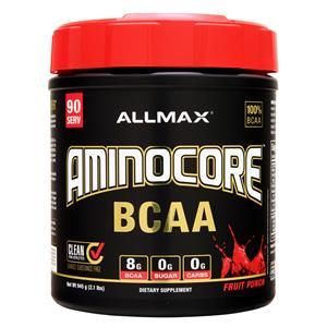 Allmax Nutrition Aminocore BCAA Powder Fruit Punch 945 grams