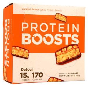 Forward Foods Detour Protein Boosts Bar Caramel Peanut 9 bars