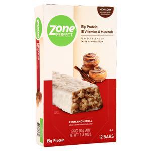Zone Perfect Nutrition Bar Cinnamon Roll 12 bars