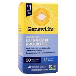 Renew Life Ultimate Flora - Extra Care Probiotic 50 Billion 90 Vcaps ...