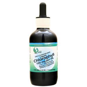 World Organics Liquid Chlorophyll - Ultra Concentrated 100mg  4 fl.oz