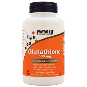 Now Glutathione (500mg)  60 vcaps