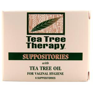 Tea Tree Therapy Suppositories with Tea Tree Oil  6 count
