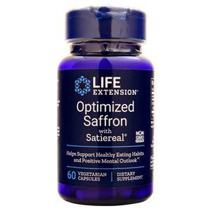 Life Extension Optimized Saffron with Satiereal  60 vcaps