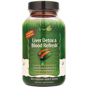 Irwin Naturals Liver Detox & Blood Refresh  60 sgels