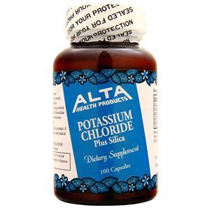 Alta Health Products Potassium Chloride Plus Silica  100 caps