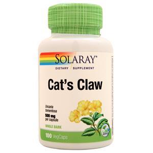 Solaray Cat's Claw (500mg)  100 vcaps