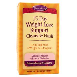 Nature's Secret 15-Day Weight Loss Support - Cleanse & Flush  60 tabs