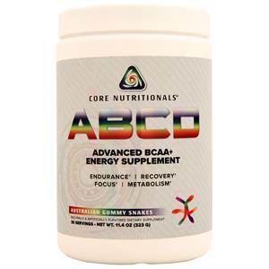 Core Nutritionals ABCD Powder Australian Gummy Snakes 323 grams