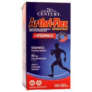 21st Century Arthri-Flex Advantage + Vitamin D3  180 tabs