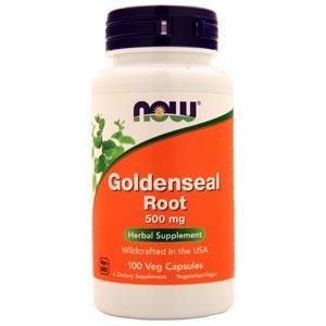 Now Goldenseal Root (500mg)  100 vcaps