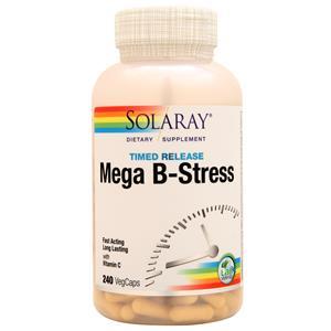 Solaray Mega B-Stress (Timed-Release)  240 vcaps
