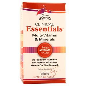 EuroPharma Terry Naturally - Clinical Essentials Multi-Vitamin & Minerals  60 tabs