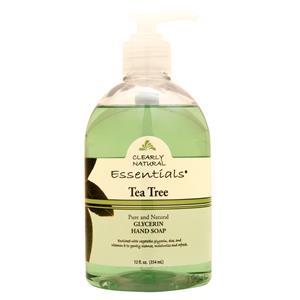 Clearly Natural Glycerin Hand Soap (Pure and Natural) Tea Tree 12 fl.oz