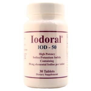 Optimox Iodoral (IOD - 50)  30 tabs