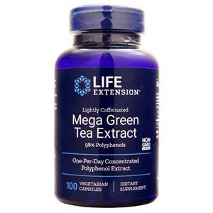 Life Extension Mega Green Tea Extract (Lightly Caffeinated)  100 vcaps