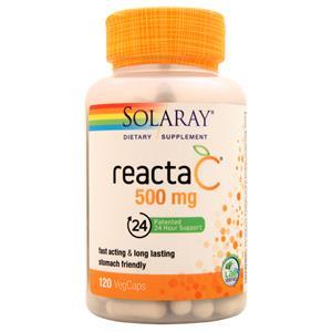 Solaray Reacta-C (500 mg) with Bioflavonoids 120 vcaps