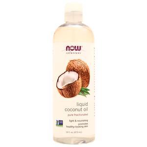Now Liquid Coconut Oil - Pure Fractionated  16 fl.oz