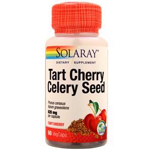 Solaray Tart Cherry Celery Seed  60 vcaps