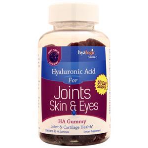 Hyalogic Hyaluronic Acid For Joints, Skin & Eyes - HA Gummy Berry 60 gummy