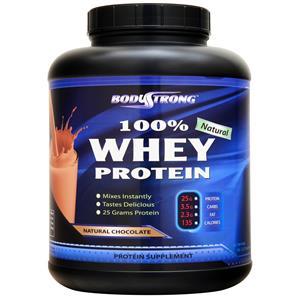 BodyStrong 100% Whey Protein - Natural Chocolate 5 lbs