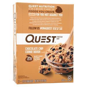 Quest Nutrition Quest Protein Bar Chocolate Chip Cookie Dough 12 bars