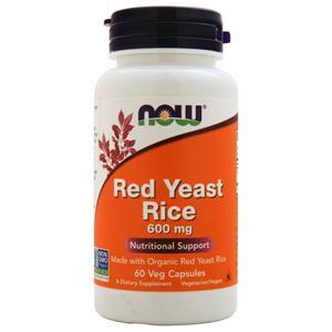Now Red Yeast Rice (600mg)  60 vcaps