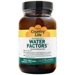 Country Life Water Factors  90 tabs