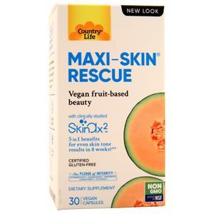 Country Life Maxi-Skin Rescue  30 vcaps