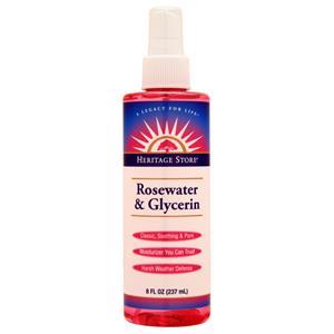 Heritage Products Rosewater & Glycerin  8 fl.oz