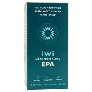iWi EPA Made From Algae  30 sgels