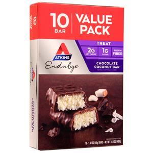 Atkins Endulge Bar Chocolate Coconut - Value Pack 10 bars