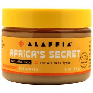 Alaffia Africa's Secret Multi-Use Balm Unscented 2 oz