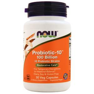 Now Probiotic-10 (100 Billion)  30 vcaps
