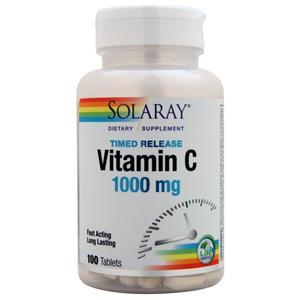 Solaray Vitamin C (1000mg) Timed Release  100 tabs