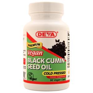 Deva Nutrition Vegan Black Cumin Seed Oil (500mg)  90 vcaps