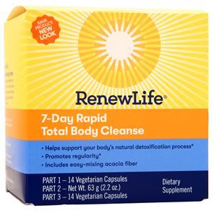 Renew Life 7-Day Rapid Total Body Cleanse  1 kit