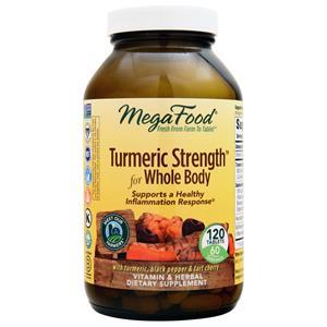 Megafood Turmeric Strength for Whole Body  120 tabs