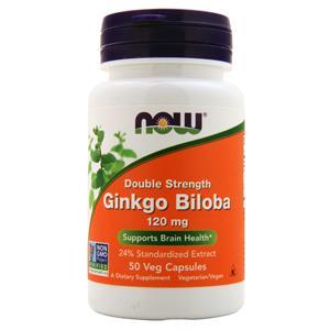 Now Ginkgo Biloba (120mg)  50 vcaps