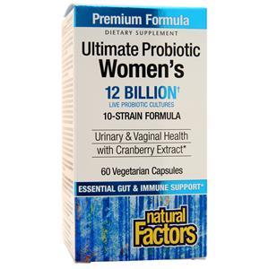 Natural Factors Ultimate Probiotic Women's Formula  60 vcaps