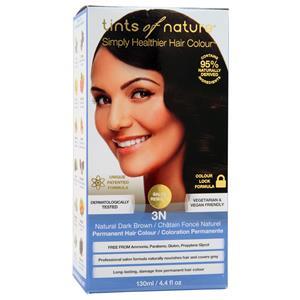 Tints of Nature Permanent Hair Colour 3N Natural Dark Brown 4.4 fl.oz