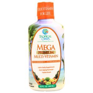 Tropical Oasis Mega Premium Multi-Vitamin Liquid  32 fl.oz