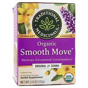 Traditional Medicinals Organic Laxative Tea Smooth Move 16 pckts