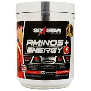 Six Star Pro Nutrition Aminos + Energy Fruit Punch 207 grams